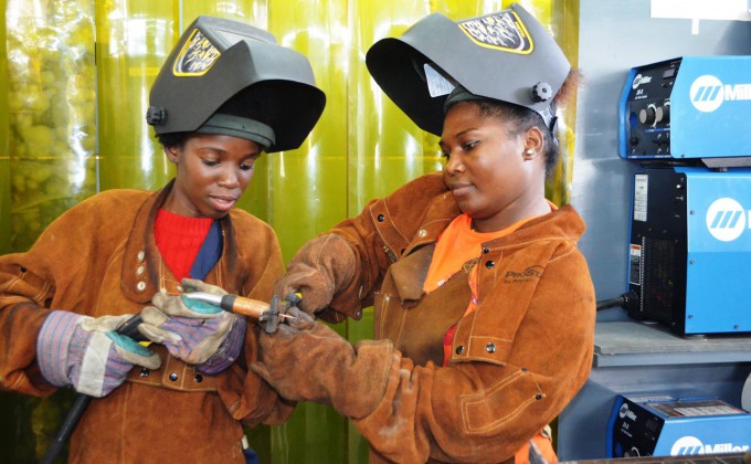 Ha&iuml;ti : Une formation professionnelle de haut niveau pour des jeunes de Carrefour-feuilles