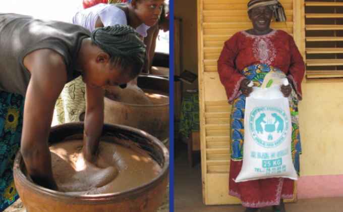 Renforcement du pouvoir &eacute;conomique des femmes  Le cas de la fili&egrave;re karit&eacute;  et de l&rsquo;&eacute;tuvage du riz au Burkina Faso