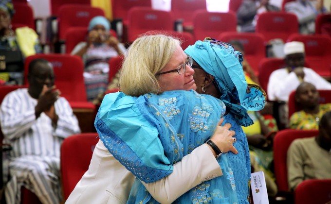 La Sous-ministre adjointe &agrave; Affaires mondiales Canada rencontre les partenaires et b&eacute;n&eacute;ficiaires du projet JUPREC au Mali