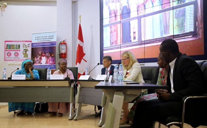 La Sous-ministre adjointe &agrave; Affaires mondiales Canada rencontre les partenaires et b&eacute;n&eacute;ficiaires du projet JUPREC au Mali