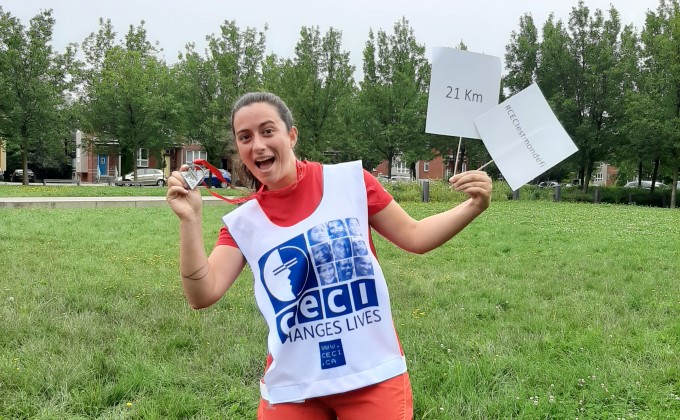 Nous avons travers&eacute; la ligne d&rsquo;arriv&eacute;e comme de vrai-e-s champion-nes !